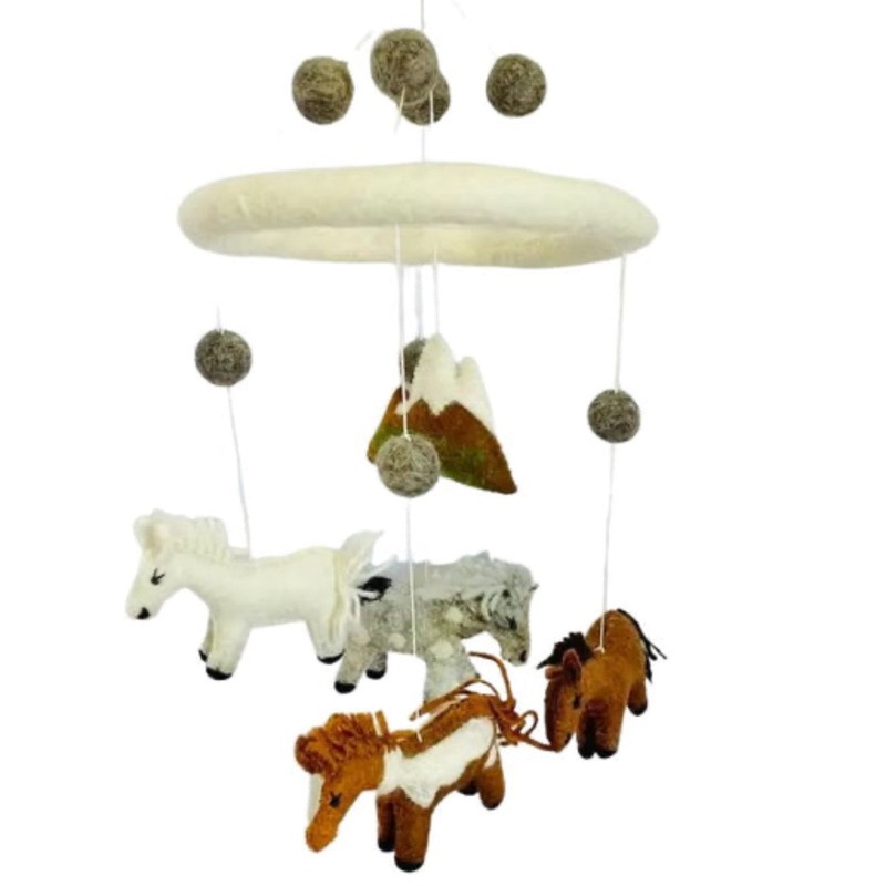 Wool Mobile – Horses by The Winding Road