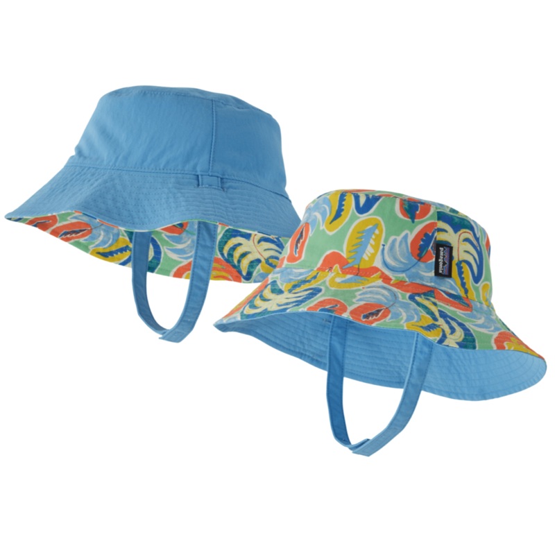 Baby Sun Bucket Hat – Community: Bloom Green by Patagonia