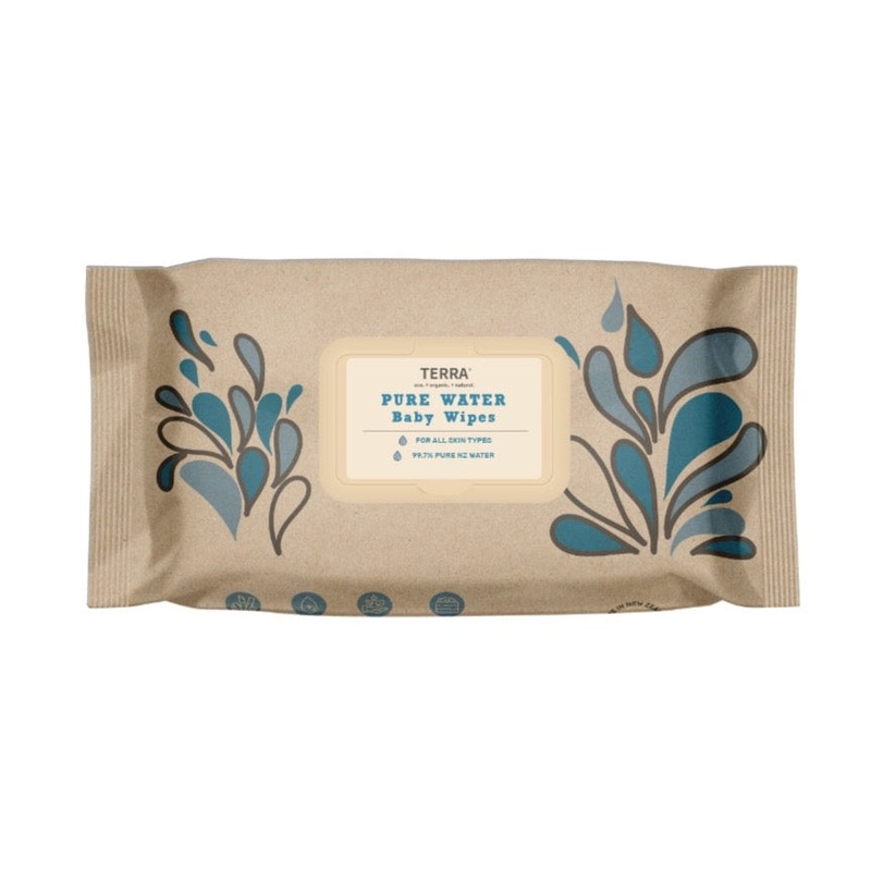 Baby Wipes – NZ Water 70 Pack by Terra