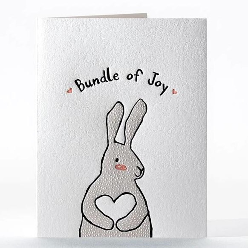 Bunny Love Bundle of Joy Card