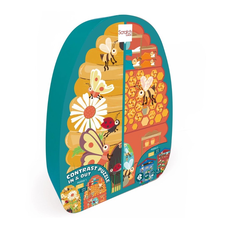 Contour Contrast Puzzle – BEEHIVE by DAM