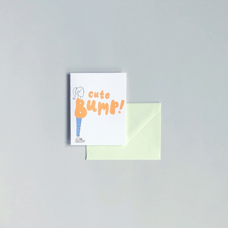 Cute Bump! Card by Printerette Press