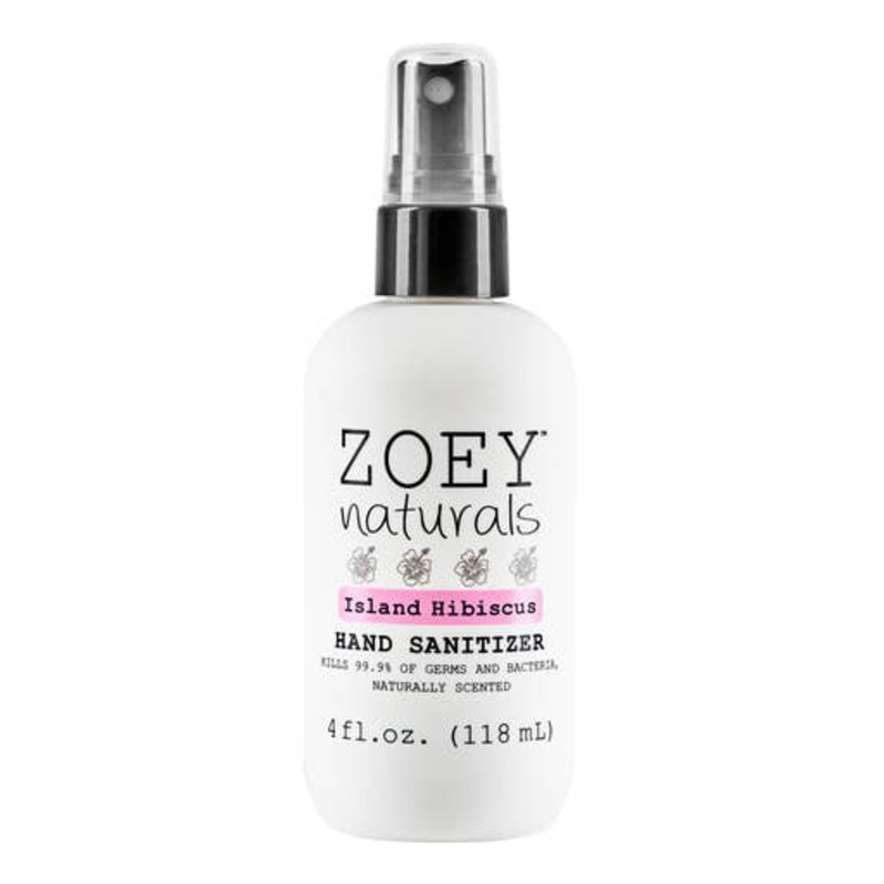 Hand Sanitizer – Island Hibiscus by Zoey Naturals