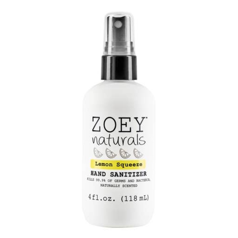 Hand Sanitizer – Lemon Squeeze by Zoey Naturals