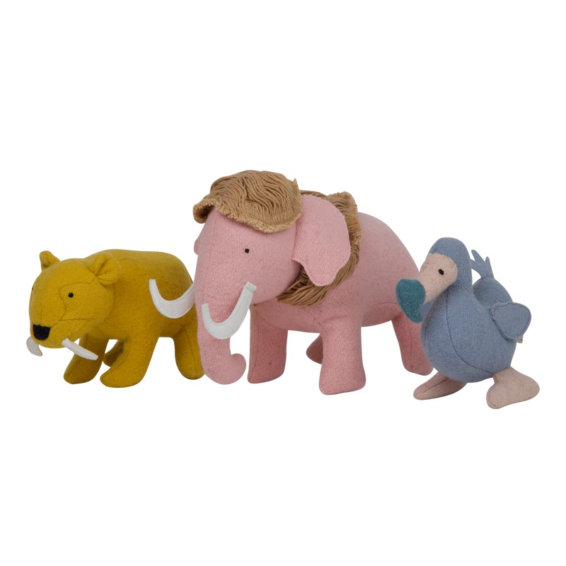 Holdie Extinct Animals – Set of 3 by Olli Ella