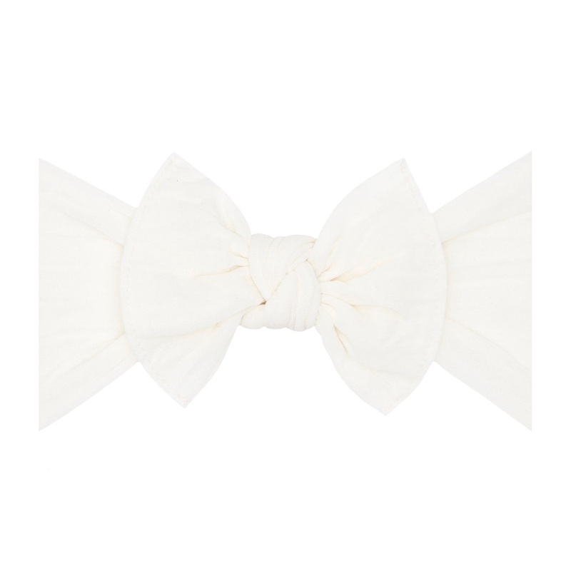 Knot Headband – Ivory by Baby Bling