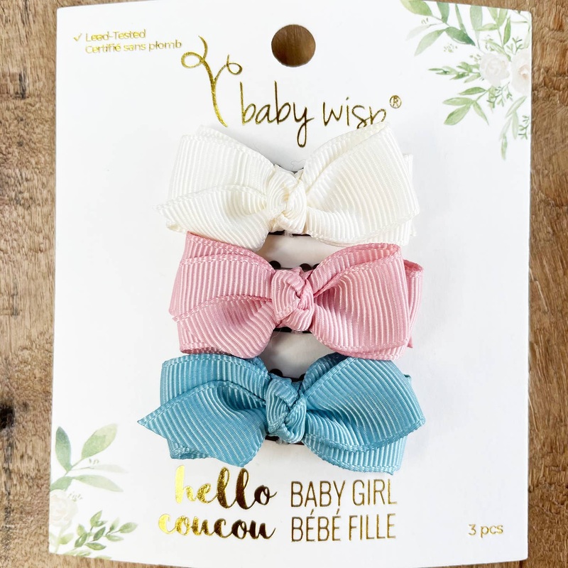 Medium Wisp Clips Set of 3 – Daydream by Baby Wisp