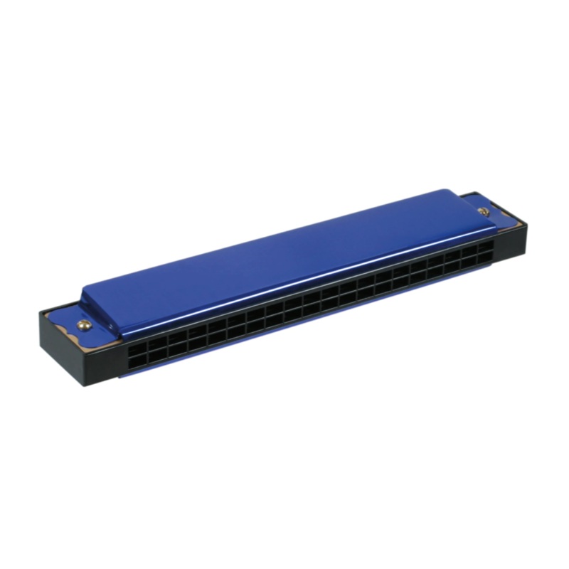 Neato! 6″ Metal Harmonica with Case (1 Unit Assorted) by Toysmith