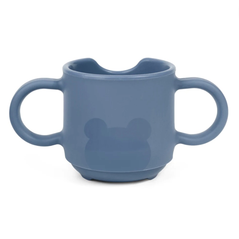 Silicone Baby Drinking Cup – Bluestone by Haakaa
