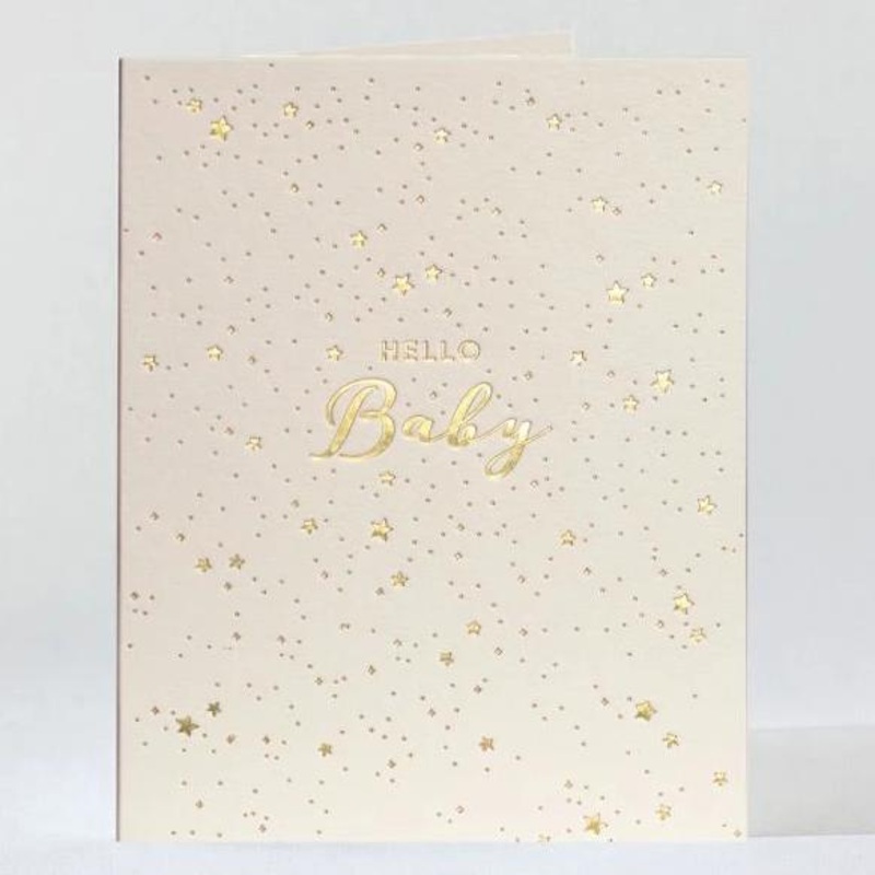 Twinkley Baby New Card