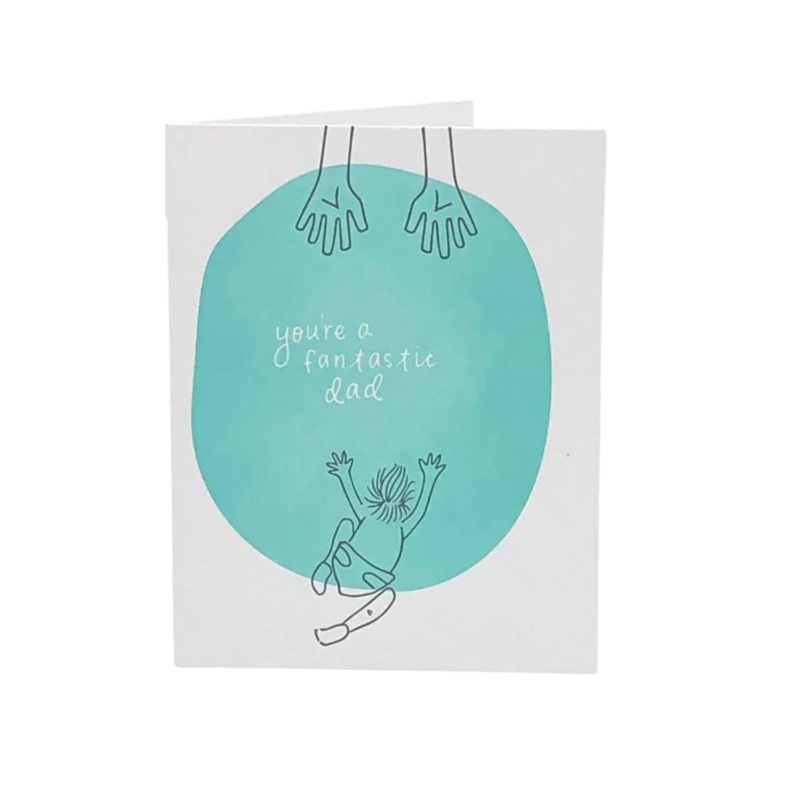 You’re A Fantastic Dad Card by Printerette Press
