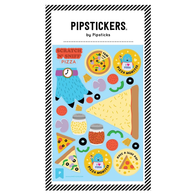 Have A Slice Day Scratch ‘n Sniff Stickers by Pipsticks