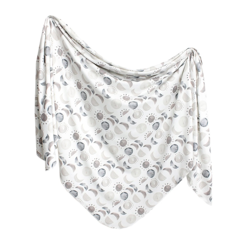 Knit Swaddle Blanket – Eclipse by Copper Pearl