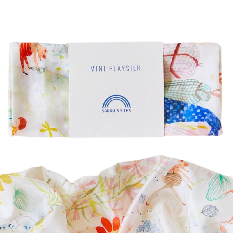 Seek & Find Playsilk – Garden in the Sea by Sarah’s Silks