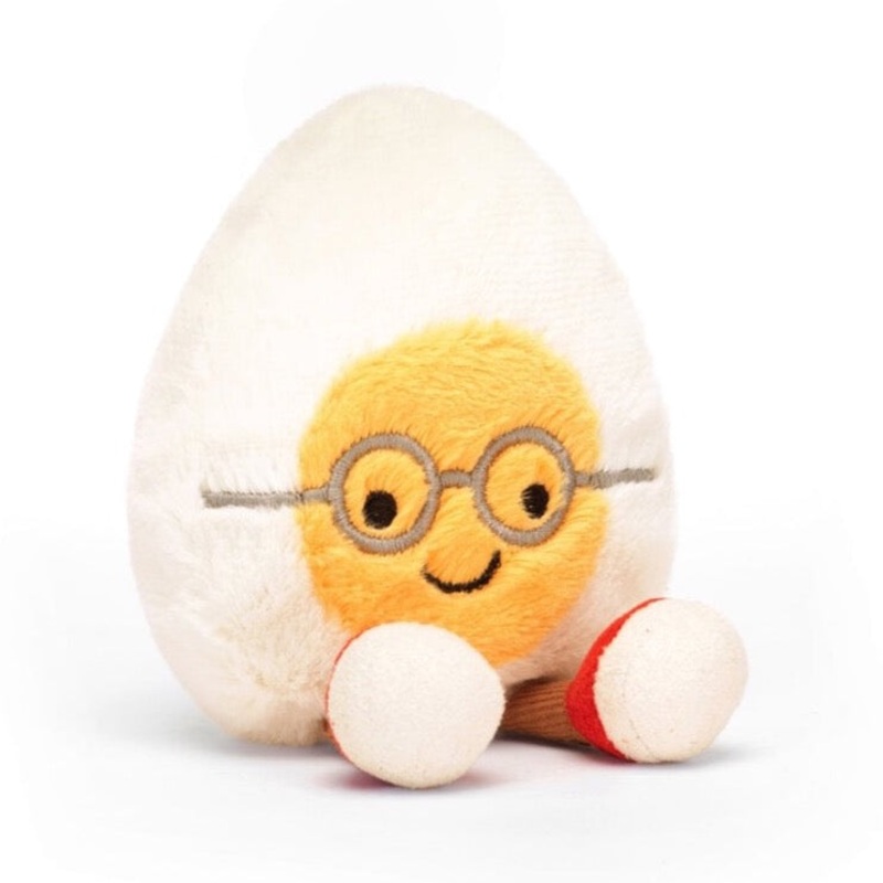 Amuseables Boiled Egg Geek – 6 Inch by Jellycat