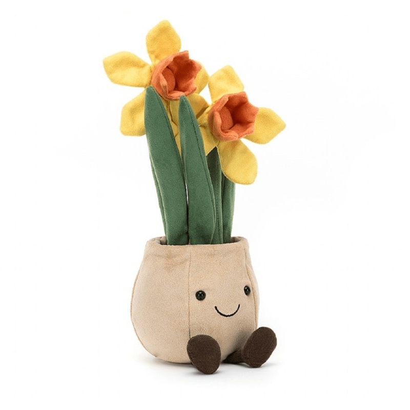 Amuseables Daffodil Pot – 11 Inch by Jellycat