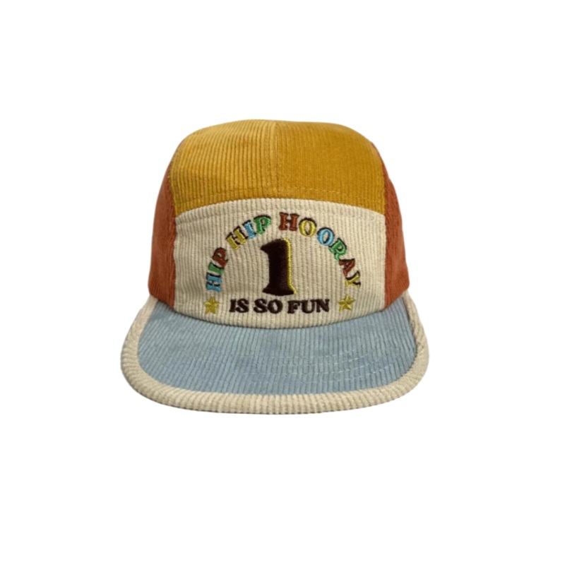 1st Birthday Cord Cap – Primary Spliced by Banabae