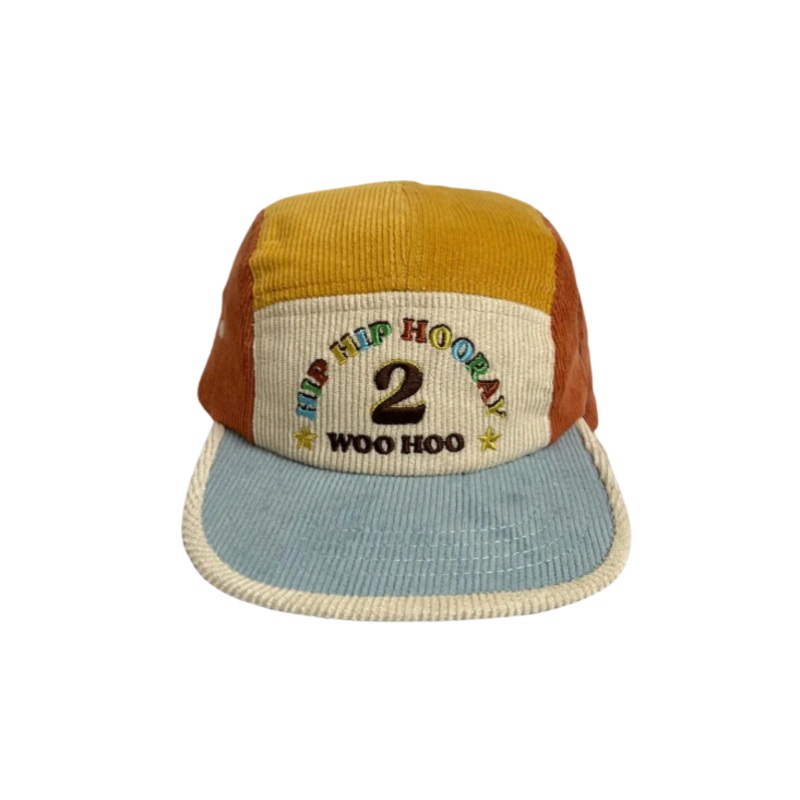 2nd Birthday Cord Cap – Primary Spliced by Banabae