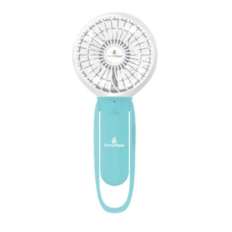 3 in 1 Rechargeable Turbo Fan – Light Blue by Primo Passi