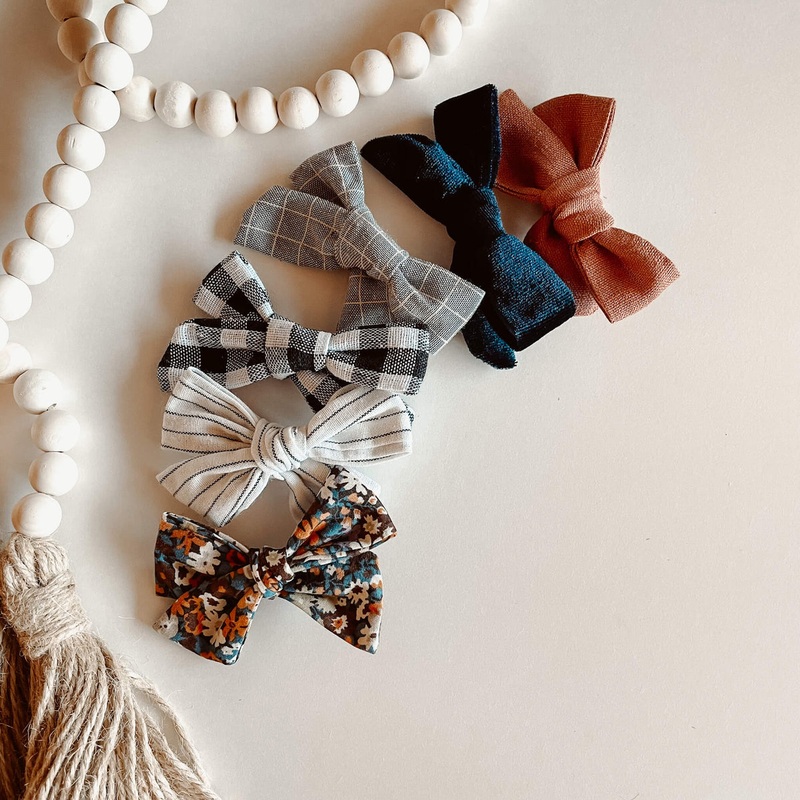 6 Piece Bow Set – Winter Wind by Moon + Mystics