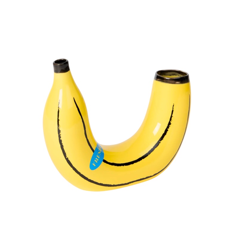 Banana Vase – Yellow by DOIY