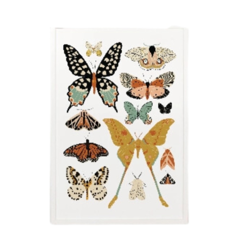 Butterfly Collector Portrait  Art Print – 11×14 by Clementine Kids