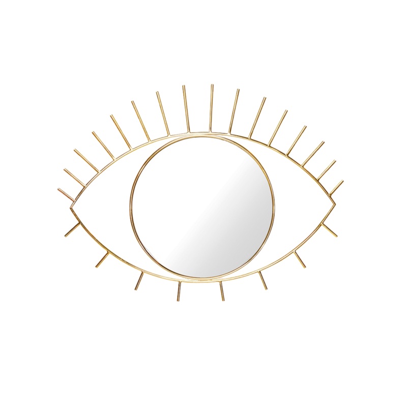 Gold Cyclops Wall Mirror – Large by DOIY