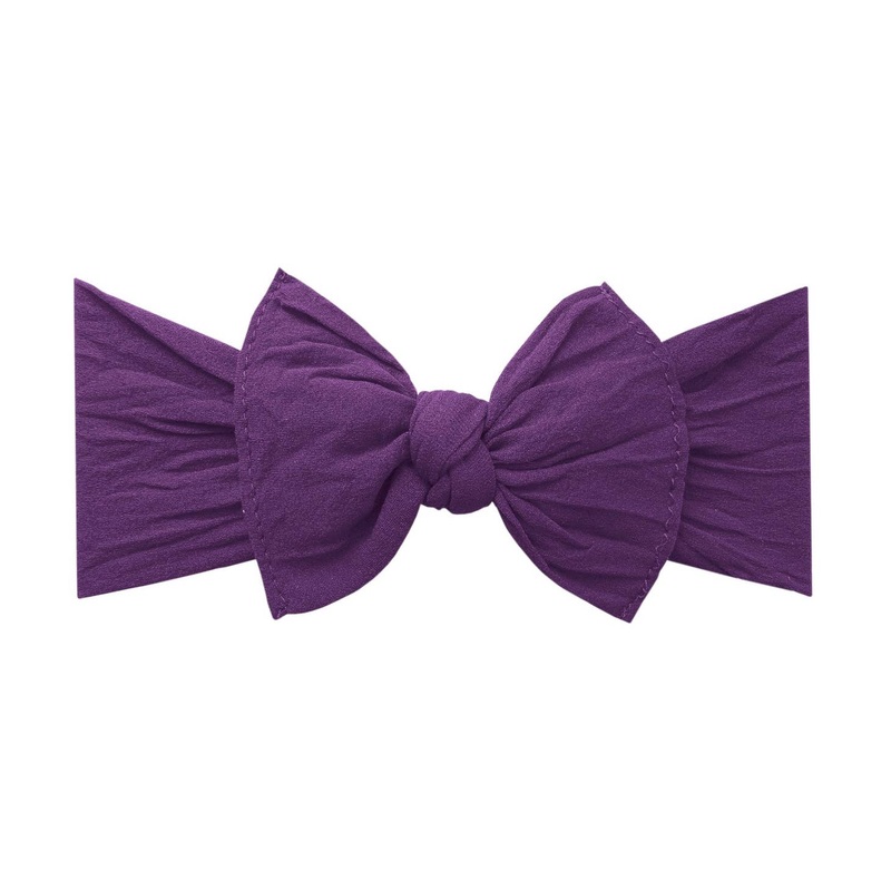 Knot Headband – Plum by Baby Bling