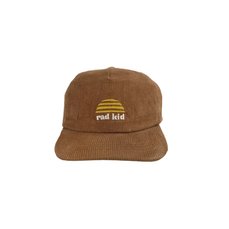 Rad Kid Cord Cap – Tan by Banabae