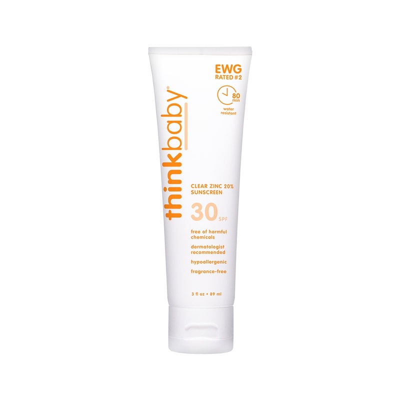 Thinkbaby Clear Zinc Sunscreen SPF 30 – 3oz