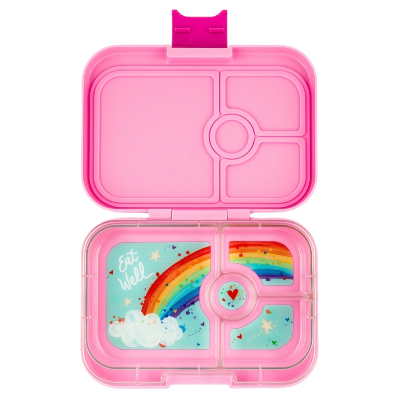 Yumbox Panino Leakproof Bento Box – 4 Compartment – Power Pink