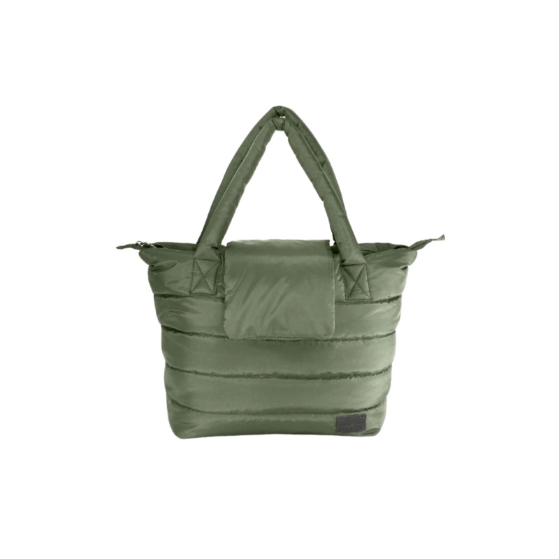 Capri Diaper Crossbody Tote – Evening Green by 7AM Enfant