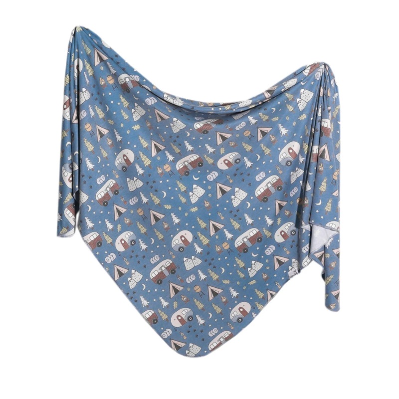 Knit Swaddle Blanket – Bridger by Copper Pearl