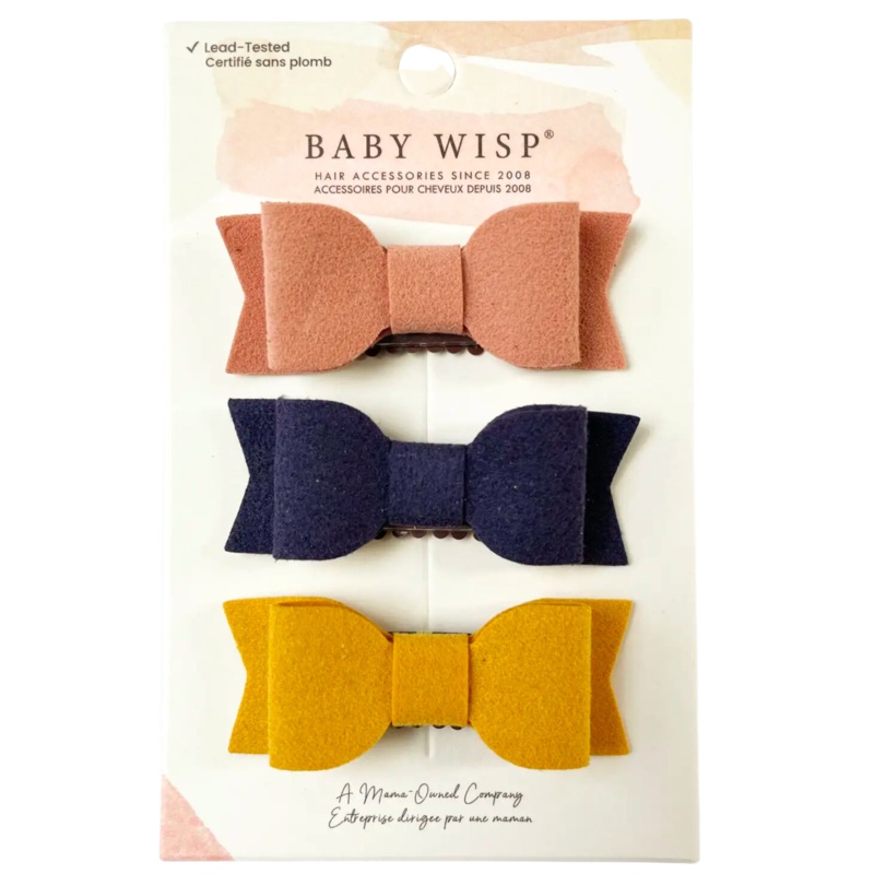 Medium Wisp Clips Set of 3 – Billie Jean Eternal by Baby Wisp
