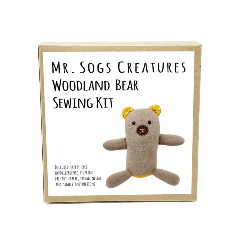 Woodland Creature DIY Sewing Kit – Bear by Mr. Sogs