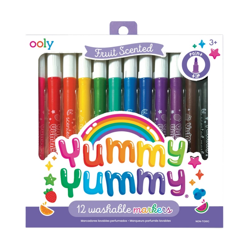 Yummy Yummy Scented Markers – Set of 12 by OOLY