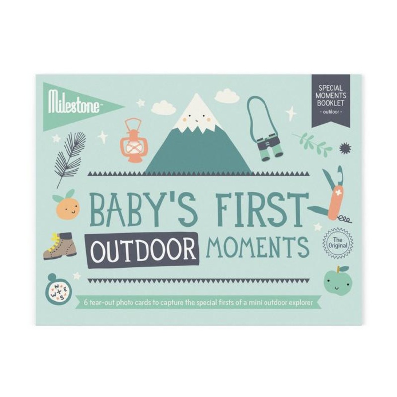 Baby’s First Outdoor Moments Booklet by Milestone