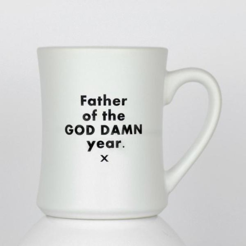 Father of the God Damn Year – Ceramic Mug 15 oz