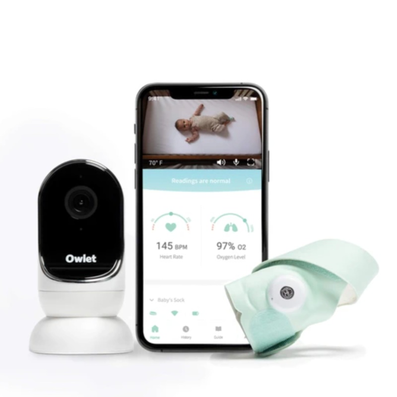 Owlet Smart Sock 3 + Cam Bundle – Mint