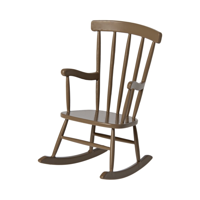 Rocking Chair, Mouse – Light Brown by Maileg