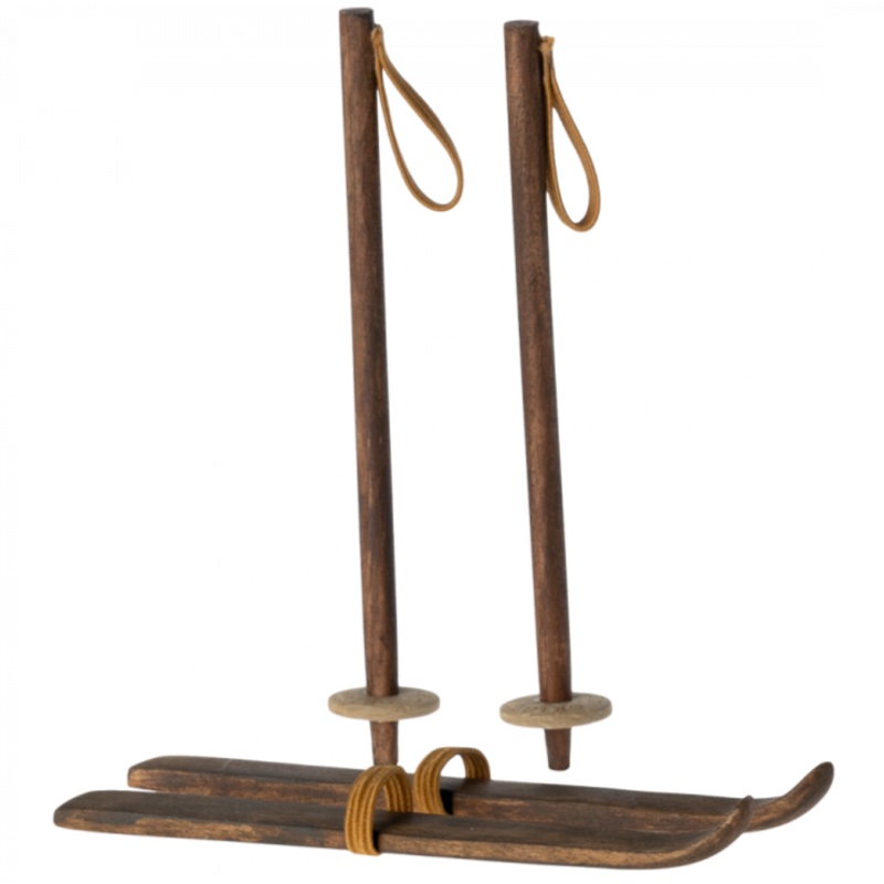 Skis & Ski Poles – Big Sister/Big Brother by Maileg