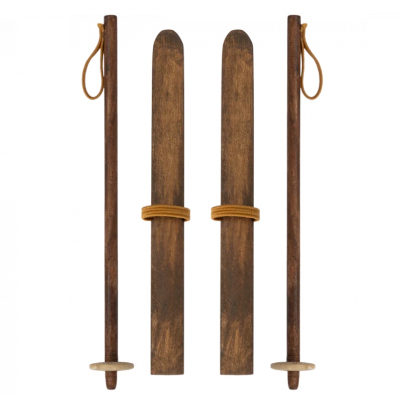 Skis & Ski Poles – Mum/Dad by Maileg