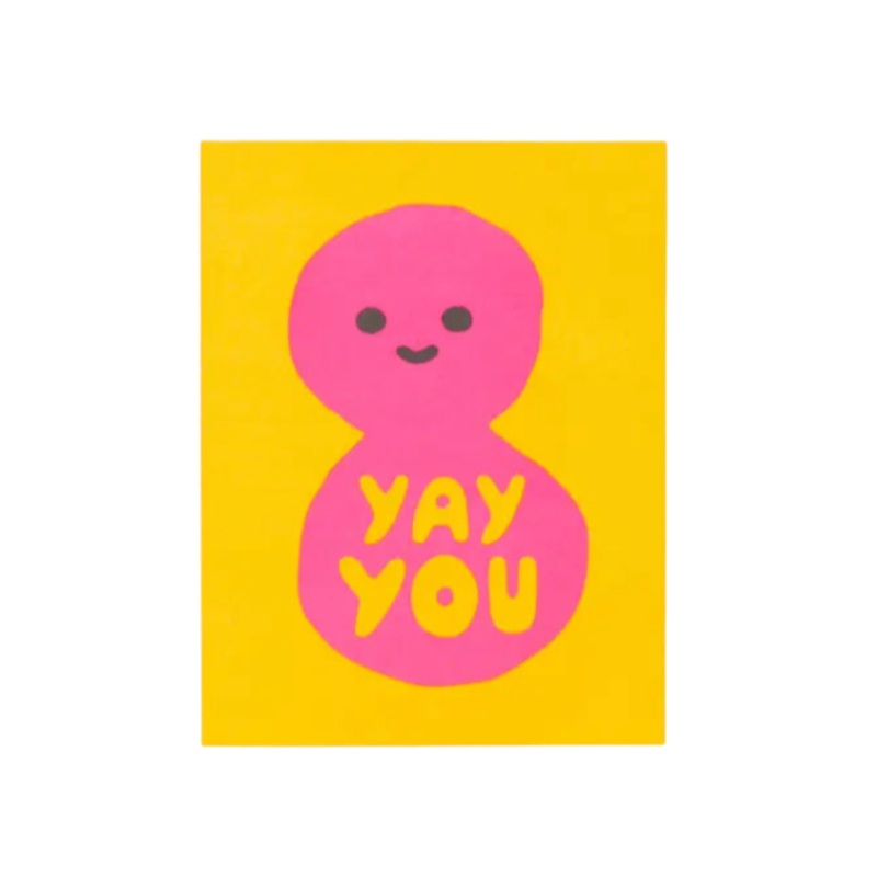 Yay You Peanut Card by Egg Press