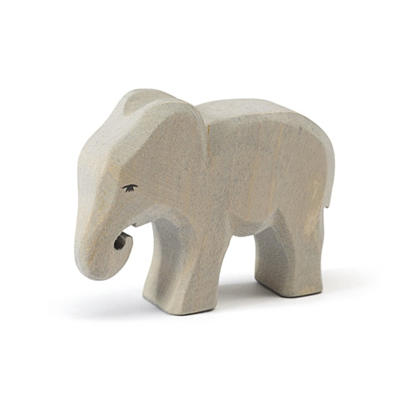 Elephant – Small Eating by Ostheimer Wooden Toys
