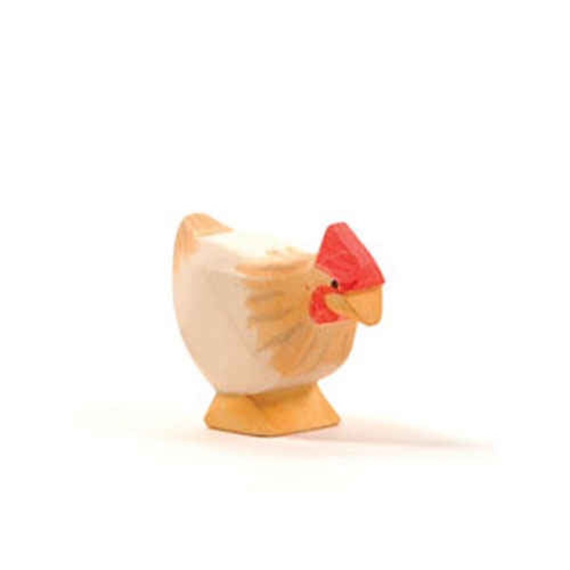 Hen – Ochre Standing by Ostheimer Wooden Toys