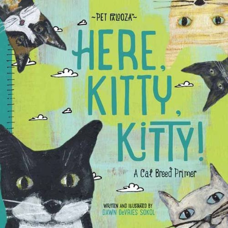 Here, Here Kitty: A Cat Breed Primer – Board Book