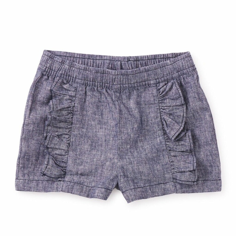 Rumba Ruffle Shorts – Indigo by Tea Collection FINAL SALE