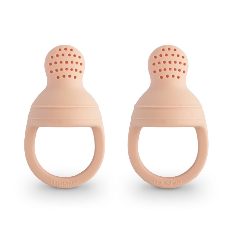 Silicone Fresh Feeder 2 Pack – Blush by Mushie & Co