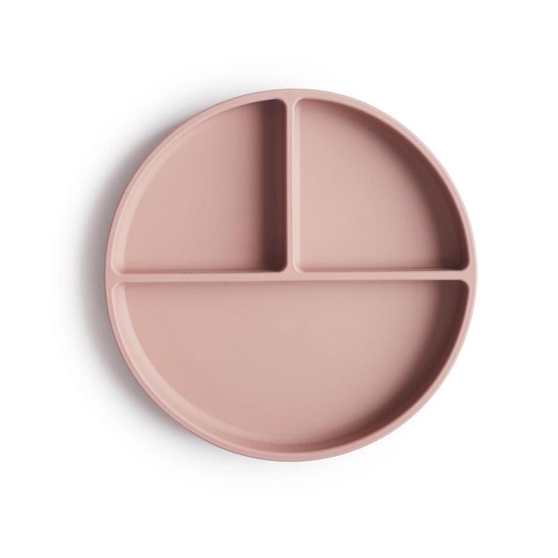 Silicone Suction Plate – Blush by Mushie & Co