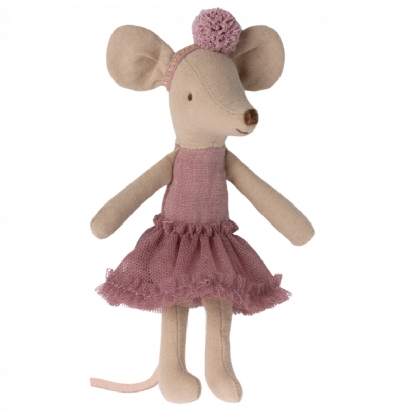 Ballerina Mouse, Big Sister – Heather by Maileg